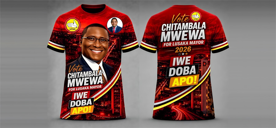Vote Chitambala Mwewa Campaign T-Shirt